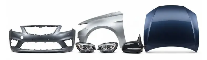 Pièces automobiles neuves de carrosserie et mécaniques